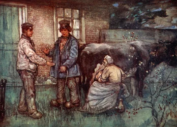 De verkoop van een koe, 1904